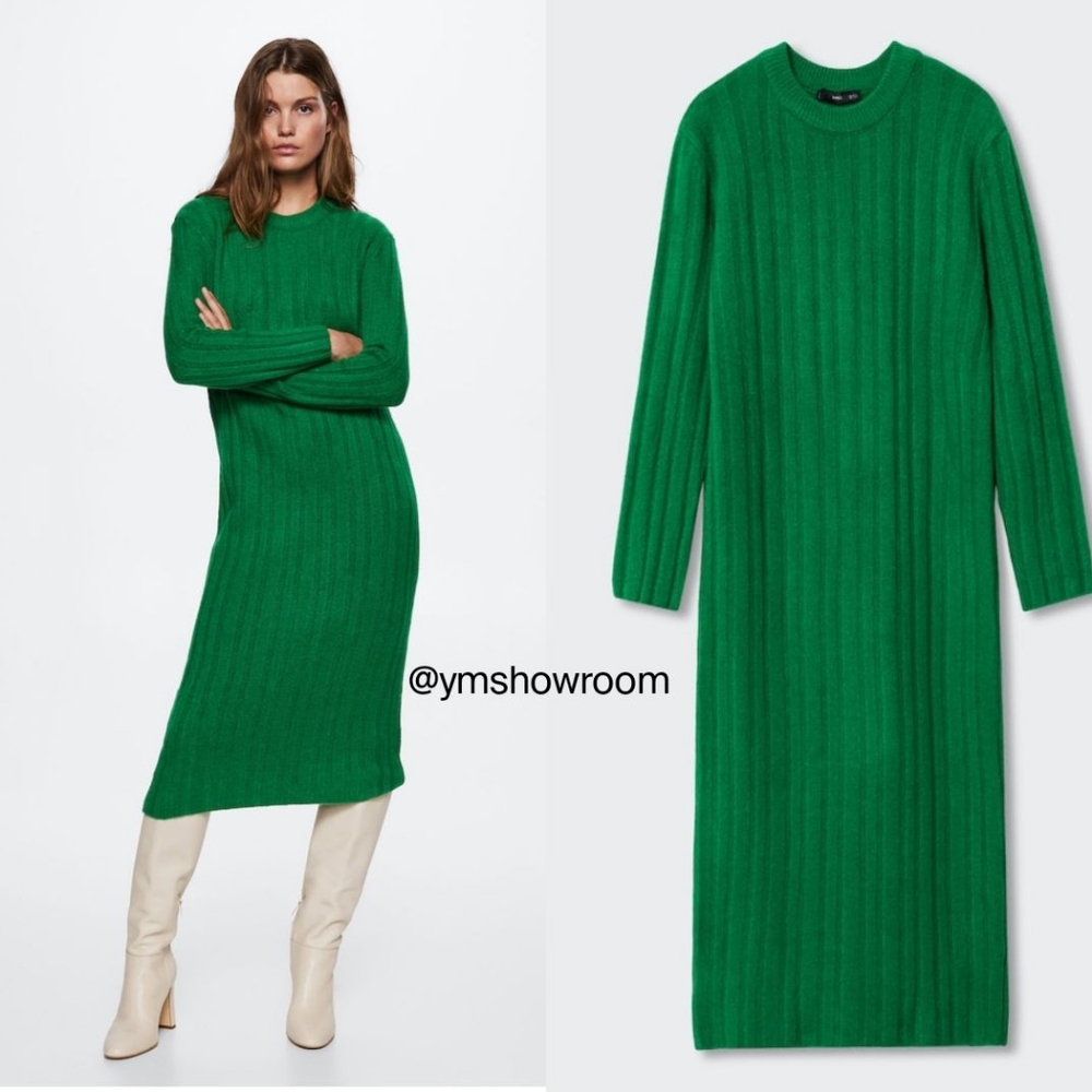 MANGO Sweater dress - Picture 2 of 5